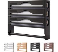 Distributeur Aluminium Et Film Alimentaire avec Porte Cuisine, Distributeur Film Alimentaire avec Coupeur, Derouleur Papier Alimentaire Sopalain, Film, Alu, Papier De Cuisson