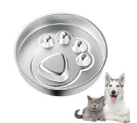 Distributeur Anti-Glouton pour Chien, Gamelle pour Chiens Qui Mangent Trop Vite, Récipient en Acier Inoxydable Anti-Étouffement, Accessoire Alimentaire Interactif pour Chiots et Grandes Races