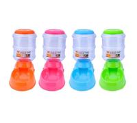 Distributeur Automatique Chat 3, 5l Bleu en Plastique | Structure Démontable, Nettoyage Facile, Joint Étanche, Patin Antidérapant Inclus