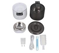 Distributeur Automatique Croquettes Chat 4L en Acier Inoxydable, Nutrition Programmée, Préservation Fraîcheur - Alimentation Active sans Surplus, Contrôle Intelligent Facile