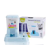 Distributeur Automatique croquettes Nourriture Eau Chien Chat Bol Alimentation Animaux mangeoire kit Nourriture Distribution gamelle