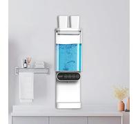 Distributeur Automatique de Bain de Bouche sans Contact 700 ML, Distributeur Mural pour Salle de Bain avec gobelets magnétiques, idéal pour Les Enfants et Les Adultes.