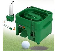 Distributeur automatique de balles de golf, dispositif d'entraînement automatique, sans puissance, avec support de frappe, idéal pour divers lieux de jeu