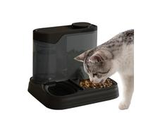 Distributeur automatique de bol d'eau pour chien, distributeur automatique de nourriture pour chat Pet Feeder - Cat Feeder - Food and Water Distributeur for Cats | Automatic Dog Food & Water Bowl Set