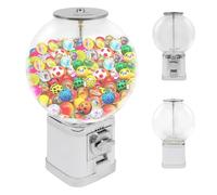 Distributeur automatique de capsules de café et de bonbons, verrouillable, sans pièces, pour capsules Gashapon/3,2 cm Pour capsules, petits bonbons, noix et balles rebondissantes