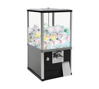 Distributeur automatique de capsules,machine à boules de gomme à bonbons à capacité de charge énorme,mini distributeurs automatiques,distributeur de boules de gomme pour boule de 4,5 à 5,5cm,Black