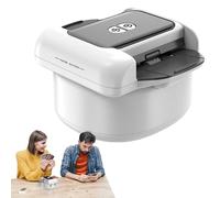 Distributeur Automatique de Cartes, Mélangeur Electrique Automatique pour 1 à 2 Jeux, Machine Rechargeable avec 2 Modes et Dispenseur Silencieux pour Tables de Poker