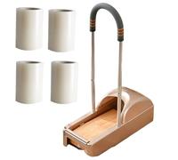 Distributeur automatique de couvre-chaussures avec couvre-chaussures jetables et étanches, accoudoir, idéal pour la maison, le bureau et les supermarchés