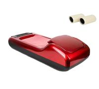 Distributeur automatique de couvre-chaussures, machine portable pour film pour chaussures + 2 rouleaux de membrane pour chaussures, distributeur de surchaussures jetables(RedC)