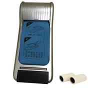 Distributeur automatique de couvre-chaussures, machine portable pour film pour chaussures + 2 rouleaux de membrane pour chaussures, distributeur de surchaussures jetables(SilverD)
