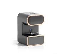 Distributeur automatique de dentifrice avec technologie de détection pour une pression facile et 3 fentes pour brosse à dents pour usage familial (gris)