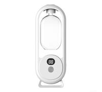 Distributeur automatique de désodorisant avec pulvérisation programmée à 5 vitesses, machine à parfum gardénia pour la maison, le bureau, la salle de bain, unité d'aromathérapie compacte en plastique