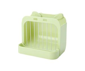 Distributeur automatique de foin - Distributeur de nourriture pour lapins | Râteau à foin suspendu à grand volume pour chinchilla, hamsters, gerbilles, petits animaux domestiques, planeurs, mangeurs