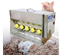 Distributeur automatique de lait de porcelet avec fonction d'agitation et composants en acier inoxydable pour un allaitement efficace du bétail