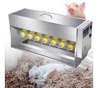 Distributeur automatique de lait de porcelet avec fonction d'agitation et composants en acier inoxydable pour un allaitement efficace du bétail