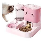 Distributeur automatique de nourriture Cat Feeder | Longue durée de vie | Voice Prompt and Stainless Steel Bowl Spill-Proof Cats Food Capacity for Small and Medium Cats