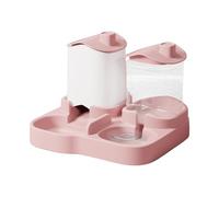 Distributeur Automatique de Nourriture et d'eau pour Chat - Bac Anti-Renversement | Fontaine à Eau et Mangeoire Automatique,Chien Lapin Animaux de Compagnie Alimentation et