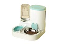 Distributeur Automatique de Nourriture for Animaux Compagnie, Non électrique, Facile à Nettoyer et Grande capacité, for Chats Petits Chiens. Idéal for la Maison(Blue)