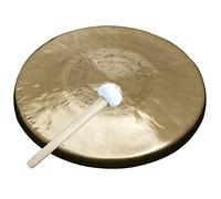 Distributeur automatique de nourriture pour animau Gong fait main de 30 cm en laiton, instrument de percussion for chapelle d'opéra Modèle grande capacité(28.5cm)