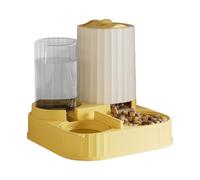 Distributeur Automatique de Nourriture pour Animaux | Accessoire Alimentation Animaux Grand Récipient à Croquettes | Distributeur Automatique pour Chat Nourriture Sèche et Eau | pour Chaton et Chat de