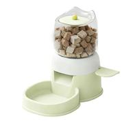 Distributeur automatique de nourriture pour animaux de compagnie - Distributeur de nourriture pour aliments secs, extérieur, jardin, terrasse, intérieur, maison, cage, lieu de travail et animalerie
