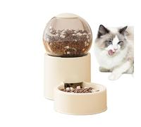 Distributeur Automatique de Nourriture pour Animaux | Fontaine à Eau Automatique Chiens Chats - Distributeur d'eau Grande Capacité Chiot - Idéal pour W nd Voyage Jardin Terrasse Intérieur Maison