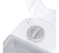 Distributeur Automatique de Nourriture pour Animaux, Mangeoire Intelligente à Un Repas, Bac Détachable 24x14x7.5cm - Programmation Horaire, Compatible Croquettes & Pâtée, Idéal (Grise)