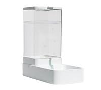 Distributeur automatique de nourriture pour animaux | Nourriture sèche pour chats avec alimentation automatique | Gamelle avec réservoir d'eau intégré, grande capacité pour intérieur, extérieur