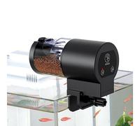 Distributeur Automatique de Nourriture pour Aquarium,Réservoir de 100ml pour Petit Aquarium | Programmable Étanche pour Voyage Étang Extérieur Betta Tortue Crevette