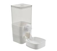 Distributeur automatique de nourriture pour cages à oiseaux : fontaine suspendue qui ne salit pas, carafe, réservoir transparent, fixation sûre | abreuvoir petits animaux, pinson, cacatoès, hamster