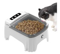 Distributeur automatique de nourriture pour chat - Gamelle chronométrée, gamelle électrique pour animaux de compagnie, dispositif de capteur automatique intelligent, longue durée | Distributeur de