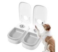 Distributeur Automatique de Nourriture pour Chien | 350 ML alimenté par Piles - Distributeur Automatique Amovible de Nourriture pour Chien, Chiot, Petite, Moyenne et Grande Race, extérieur