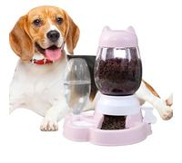 Distributeur automatique de nourriture pour chien - Distributeur d'eau à alimentation lente - Jouets interactifs - Jouets de puzzle pour chiot de type poussoir
