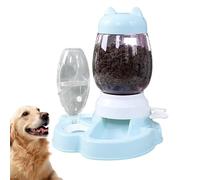 Distributeur automatique de nourriture pour chiens : distributeur d'eau pour aliments lents avec puzzles pour chiens pour chiens, jouets pour chiots avec puzzles à pousser