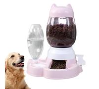 Distributeur automatique de nourriture pour chiens : distributeur d'eau pour aliments lents avec puzzles pour chiens pour chiens, jouets pour chiots avec puzzles à pousser
