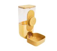 Distributeur automatique de nourriture pour lapin, cochon d'Inde, furet avec bol à suspendre pour cage une station d'alimentation intelligente pour petits animaux comme le lapin, le cochon d'Inde, le