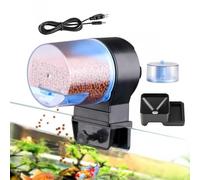 Distributeur Automatique De Nourriture pour Poissons | avec Minuterie Intelligente Rechargeable,Distributeur De Nourriture pour Poissons D'Aquarium en Période D'Absence | Idéal Maison Bureau