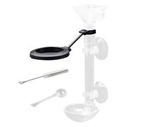 Distributeur automatique de nourriture pour poissons d'aquarium | Distributeur d'alimentation pour poissons d'aquarium | Avec ventouse doseur télescopique avec orientation claire pour tortues, étang