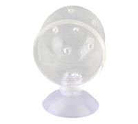 Distributeur Automatique de Nourriture pour Poissons - Mangeoire Transparente pour Aquarium avec Ventouse et Cuve à vers Rouges - Modèle #