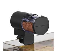 Distributeur Automatique de Nourriture pour Poissons - Réservoir de 100ml pour Petit Aquarium - Distributeur Intelligent Résistant à l'Humidité pour Betta Crevettes Tortues Étang Aquarium