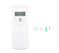 Distributeur automatique de parfum avec minuterie, diffuseur d’air frais mural, pulvérisateur de parfum, écran LCD pour la maison, le bureau, l’hôtel et la salle de bain, blanc