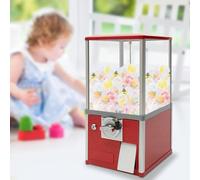 Distributeur automatique de pièces de monnaie de 25 centimes, machine à bonbons autonome pour boules de gomme et prix, 53,3 cm de haut, design durable pour une utilisation facile