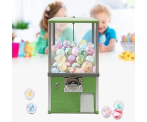 Distributeur automatique de pièces de monnaie de 25 centimes, machine à bonbons autonome pour boules de gomme et prix, 53,3 cm de haut, design durable pour une utilisation facile