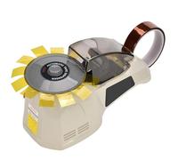 Distributeur automatique de ruban carrousel, coupe réglable de 10 à 60 mm de longueur et de 5 à 25 mm de largeur, opération à une main avec couvercle de sécurité, pour l'emballage de cadeaux