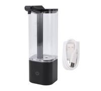 Distributeur automatique de savon liquide 550ml 2 vitesses Distributeur de savon portable polyvalent sans contact pour savon de salle de bain