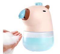 Distributeur automatique de savon moussant en forme de Capybara, rechargeable par USB, sans contact, adorable distributeur de savon pour les mains, pour maison, appartement, salle de bain, cuisine