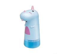 Distributeur automatique de savon moussant, main sans contact avec capteur rapide, plastique résistant à l'eau pour cuisine et salle de bain, pour fonctionnement mains libres, récipient rechargeable