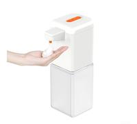 Distributeur automatique de savon moussant sans contact, rechargeable par USB, étanche pour évier de cuisine et salle de bain (mousse blanche simple)