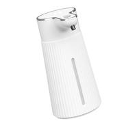 Distributeur automatique de savon mousse 400 ml sans contact avec induction rechargeable pour comptoir de cuisine, salle de bain, machine à laver les mains rechargeable