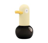 Distributeur Automatique De Savon Mousse, Mignon Canard Rechargeable sans Contact pour Salle De Bain Cuisine, Distributeur De Savon Mousse sans Contact (Jaune)